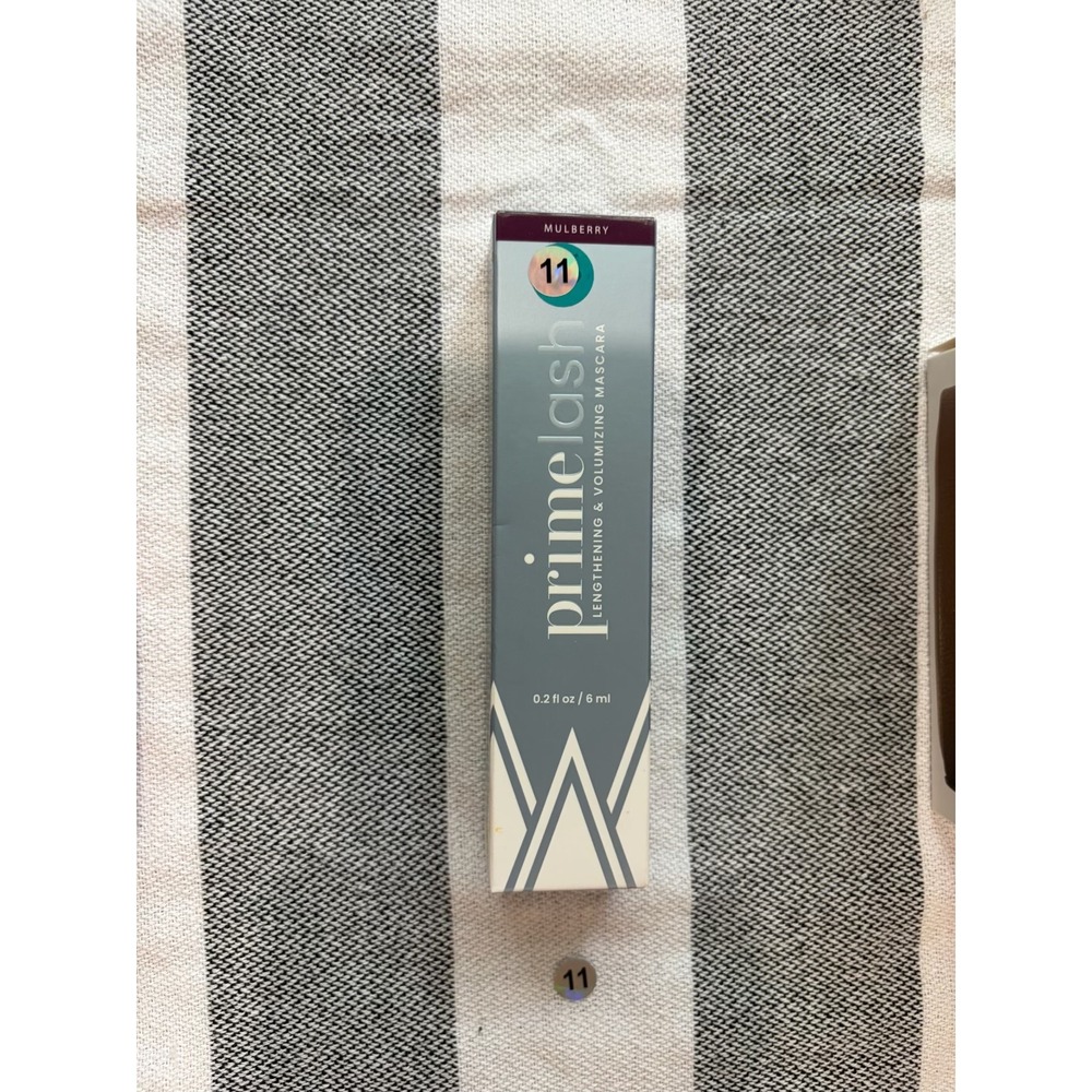 PrimePrometics PrimeLash Mascara Mulberry Lengthening Volumizing 0.2oz 6ml New